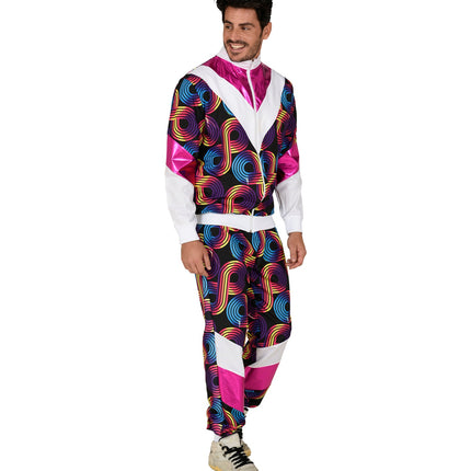 e-carnavalskleding-SYK Retro trainingspak 80's