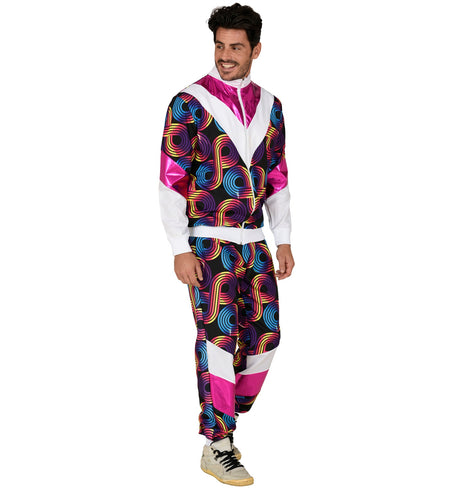 e-carnavalskleding-SYK Retro trainingspak 80's