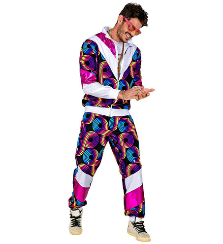 e-carnavalskleding-SYK Retro trainingspak 80's