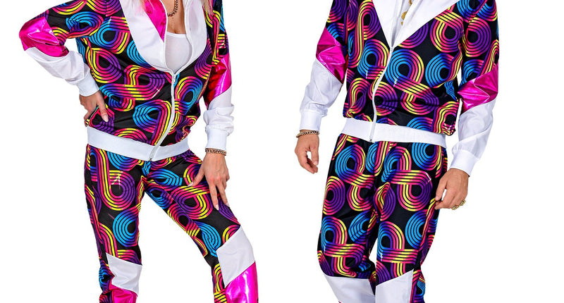 e-carnavalskleding-SYK Retro trainingspak 80's
