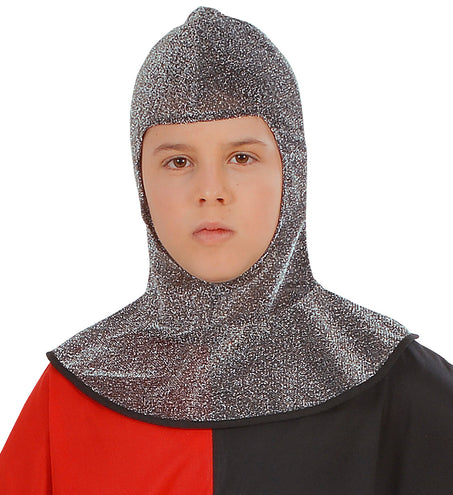e-carnavalskleding-SYK Ridder helm stof kind