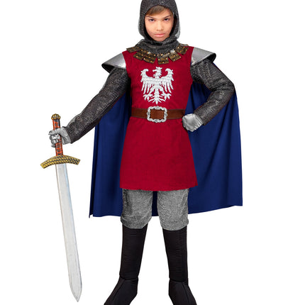 e-carnavalskleding-SYK Ridder kind Wilhelm rood