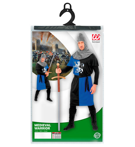 e-carnavalskleding-SYK Ridder pak blauw