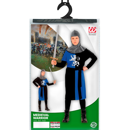 e-carnavalskleding-SYK Ridder pak blauw kinderen