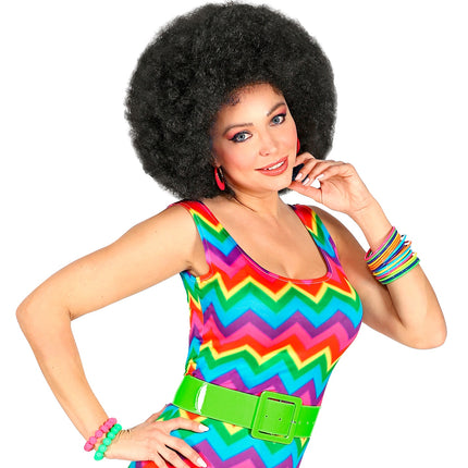 e-carnavalskleding-SYK Riem vinyl neon groen