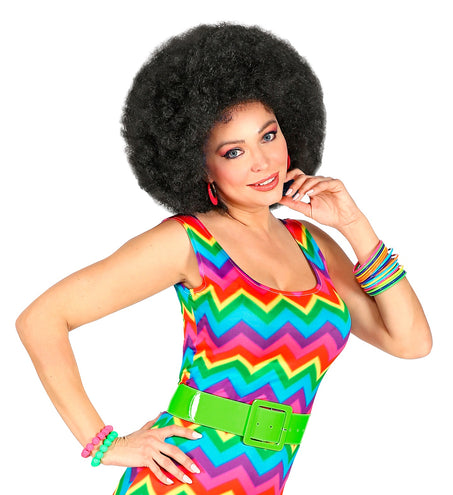 e-carnavalskleding-SYK Riem vinyl neon groen