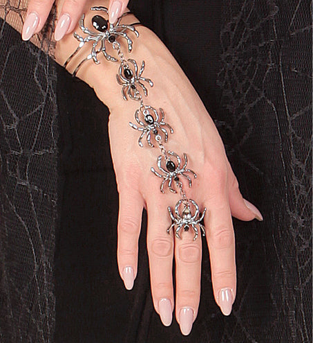 e-carnavalskleding-SYK Ring armband spinnen halloween