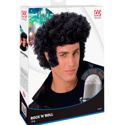 e-carnavalskleding-SYK Rock 'n roll pruik Elvis