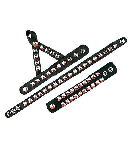 e-carnavalskleding-SYK Rocker halsketting en armband
