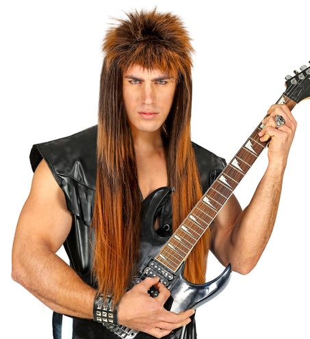 e-carnavalskleding-SYK Rocker pruik punk ACDC