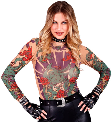 e-carnavalskleding-SYK Rockerset / bikerset punk