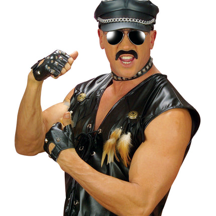 e-carnavalskleding-SYK Rockerset / bikerset punk