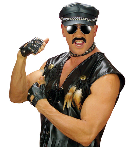e-carnavalskleding-SYK Rockerset / bikerset punk