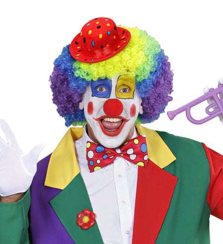 e-carnavalskleding-SYK Rode bolhoed met stippen