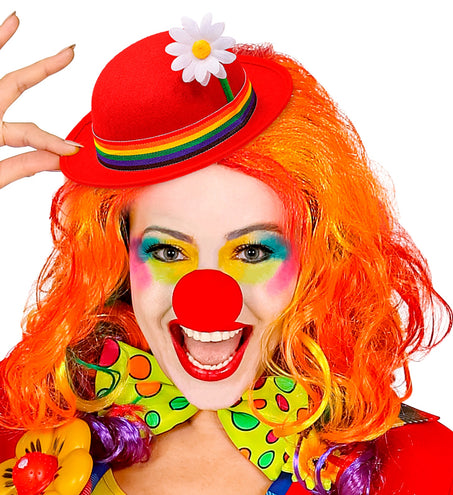 e-carnavalskleding-SYK Rode bolhoed voor clown