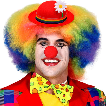 e-carnavalskleding-SYK Rode bolhoed voor clown