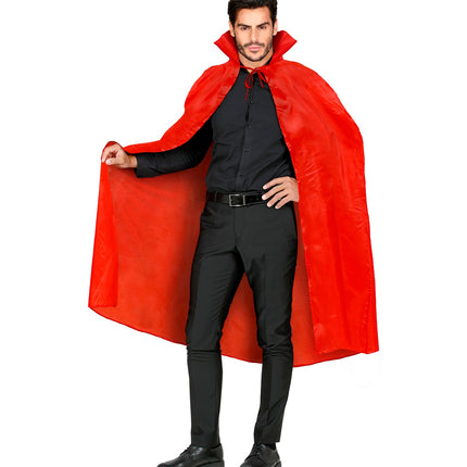 e-carnavalskleding-SYK Rode cape 130cm