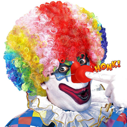 e-carnavalskleding-SYK Rode clownsneus met geluid