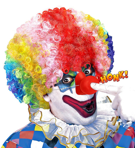e-carnavalskleding-SYK Rode clownsneus met geluid