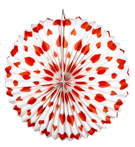 e-carnavalskleding-SYK Rode harten lampion deco voor trouwfeest