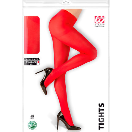 e-carnavalskleding-SYK Rode panty dames