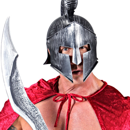 e-carnavalskleding-SYK Romeins spartaanse gladiator helm