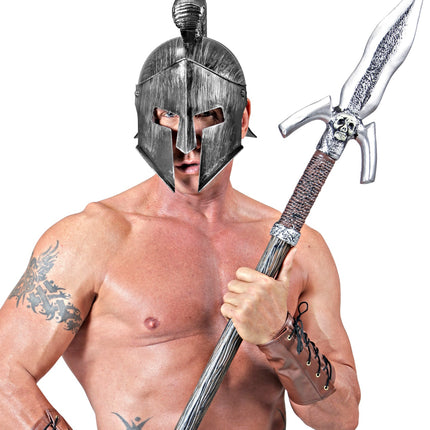 e-carnavalskleding-SYK Romeins spartaanse gladiator helm