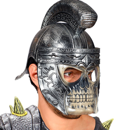 e-carnavalskleding-SYK Romeinse helm met schedel