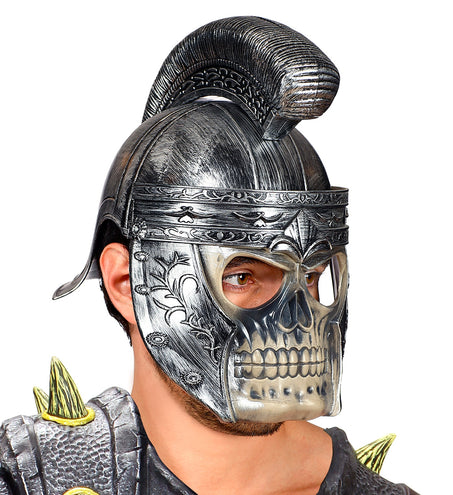 e-carnavalskleding-SYK Romeinse helm met schedel