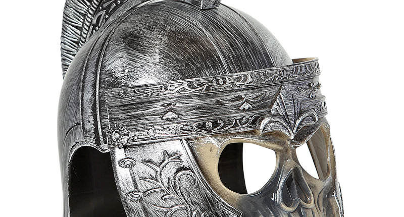 e-carnavalskleding-SYK Romeinse helm met schedel