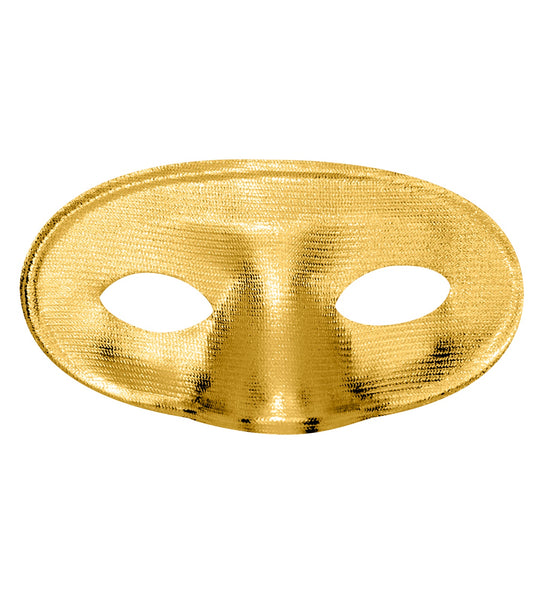 e-carnavalskleding-SYK Rond goud oogmasker masquerade