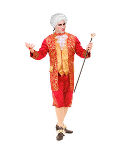 e-carnavalskleding-SYK Rood Markies kostuum van Bordeaux