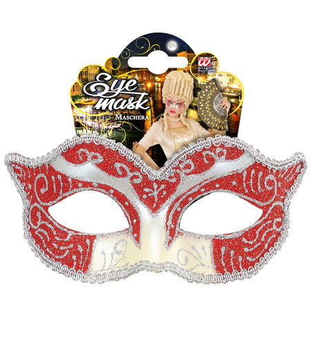 e-carnavalskleding-SYK Rood oogmaskers Venetiaans