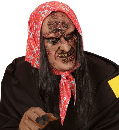 e-carnavalskleding-SYK Rottende zombie masker