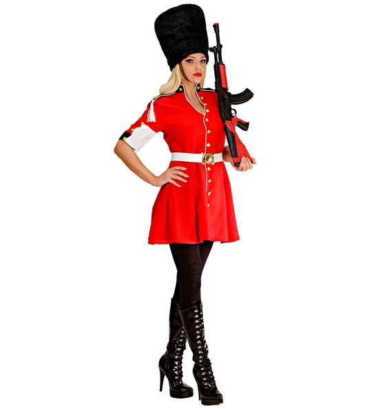 e-carnavalskleding-SYK Royal Guard Queen kostuum dames