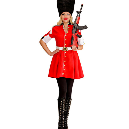 e-carnavalskleding-SYK Royal Guard Queen kostuum dames