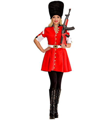 e-carnavalskleding-SYK Royal Guard Queen kostuum dames