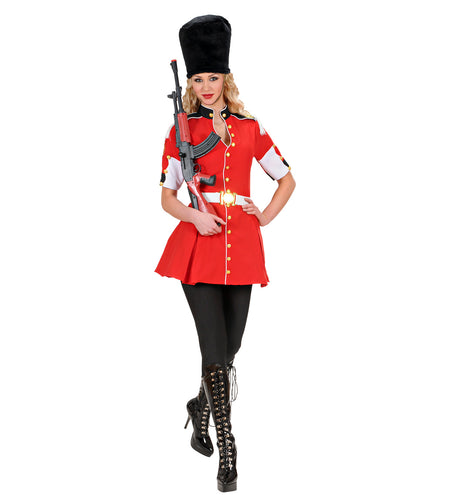 e-carnavalskleding-SYK Royal Guard Queen kostuum dames