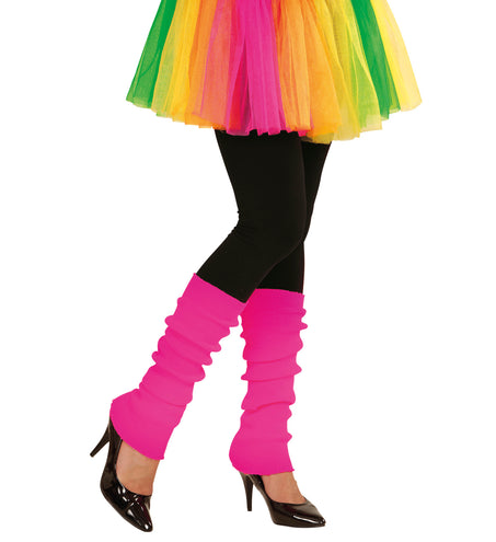 e-carnavalskleding-SYK Roze beenwarmers neon