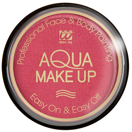 e-carnavalskleding-SYK Roze/ fuchsia schmink aqua