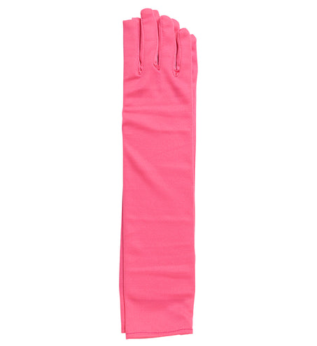 e-carnavalskleding-SYK Roze handschoenen neon lang