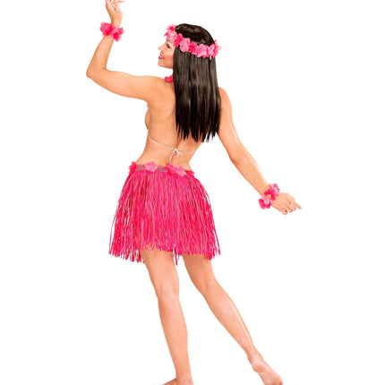 e-carnavalskleding-SYK Roze Hawaii set Tropical Danny