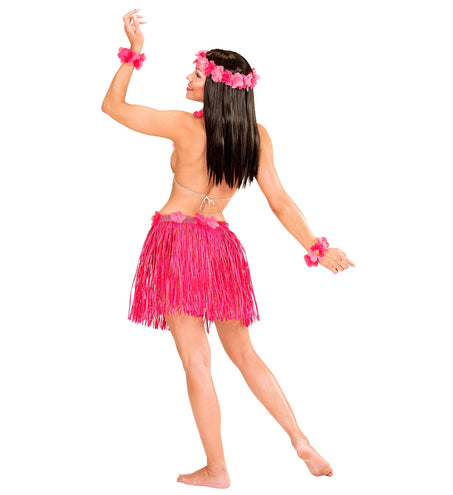 e-carnavalskleding-SYK Roze Hawaii set Tropical Danny