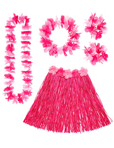 e-carnavalskleding-SYK Roze Hawaii set Tropical Danny