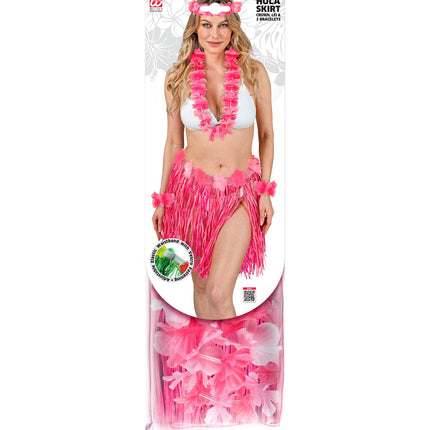 e-carnavalskleding-SYK Roze Hawaii set Tropical Danny