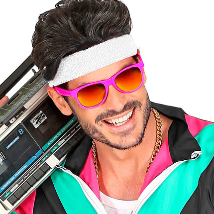 e-carnavalskleding-SYK Roze karakter bril Blues brother