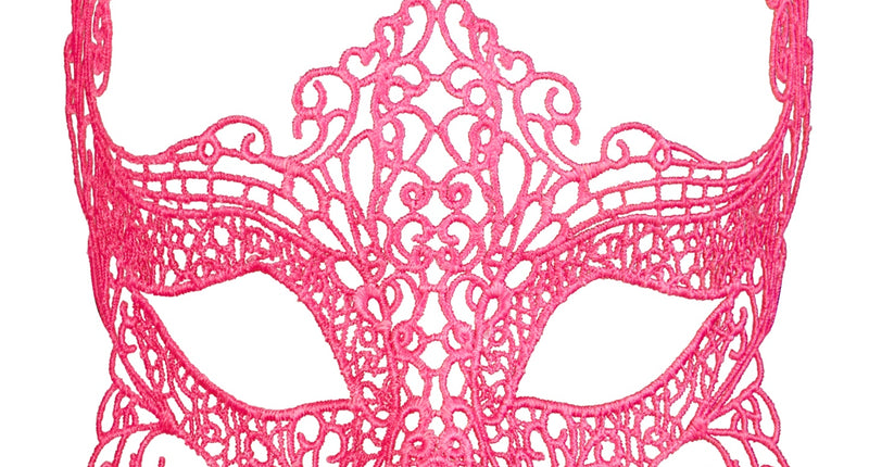 e-carnavalskleding-SYK Roze oogmasker voor party's