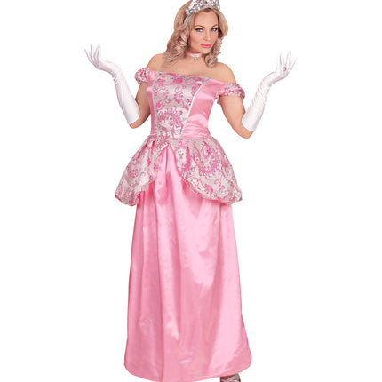 e-carnavalskleding-SYK Roze prinsessenjurk Sisi
