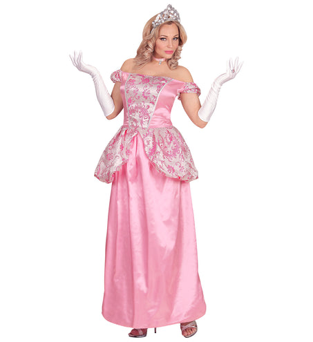 e-carnavalskleding-SYK Roze prinsessenjurk Sisi
