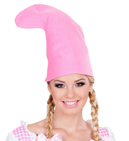 e-carnavalskleding-SYK Roze smurfen muts